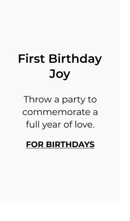 First Birthday Joy