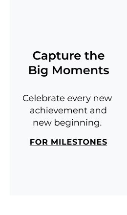 For Milestones