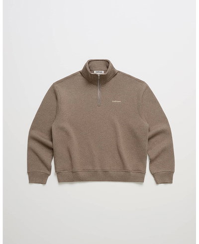 Classics Midweight Fleece Quarter Zip - Heather Toffee