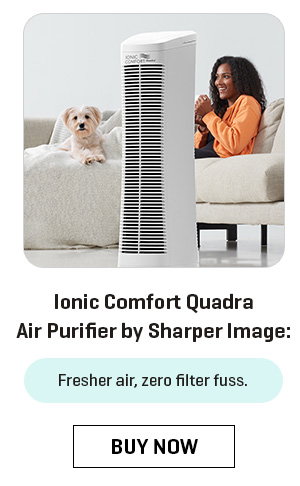 Ionic Comfort Quadra Air Purifier by Sharper Image