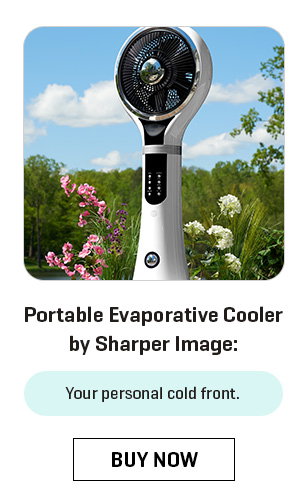 Portable Evaporative Cooler by Sharper Image