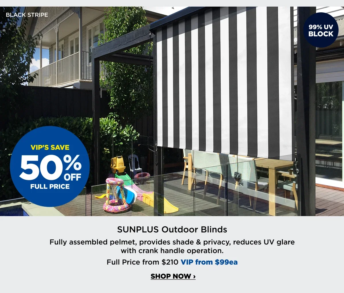 sunplus outdoor blinds