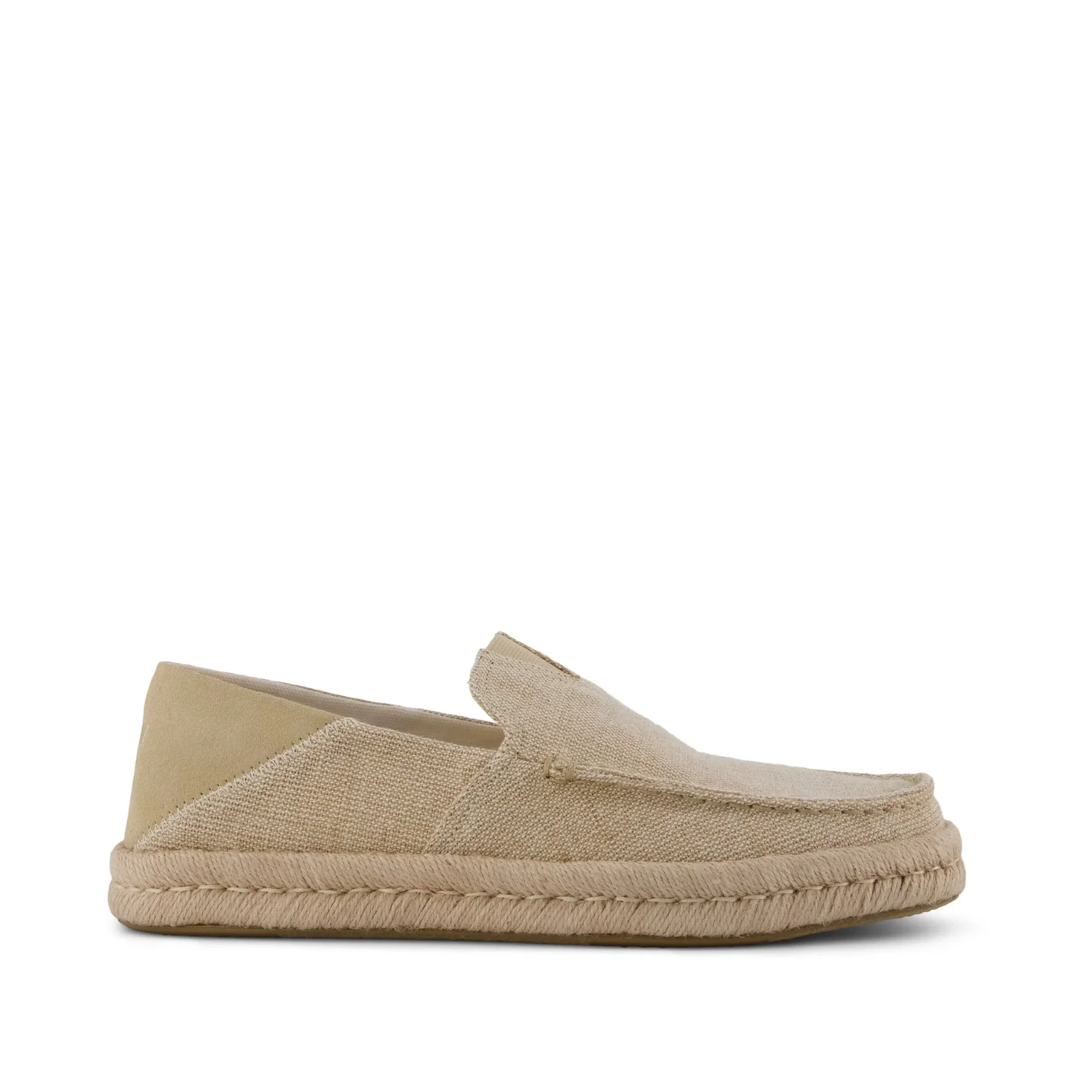Mens Alonso Rope Loafer Natural Heritage Canvas - 7 