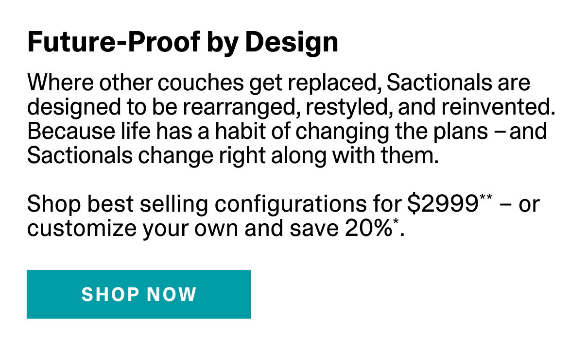 Future-Proof by Design - SHOP NOW >>