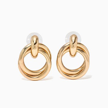 Marlyn by Marlyn Schiff Interlock Circle Earrings
