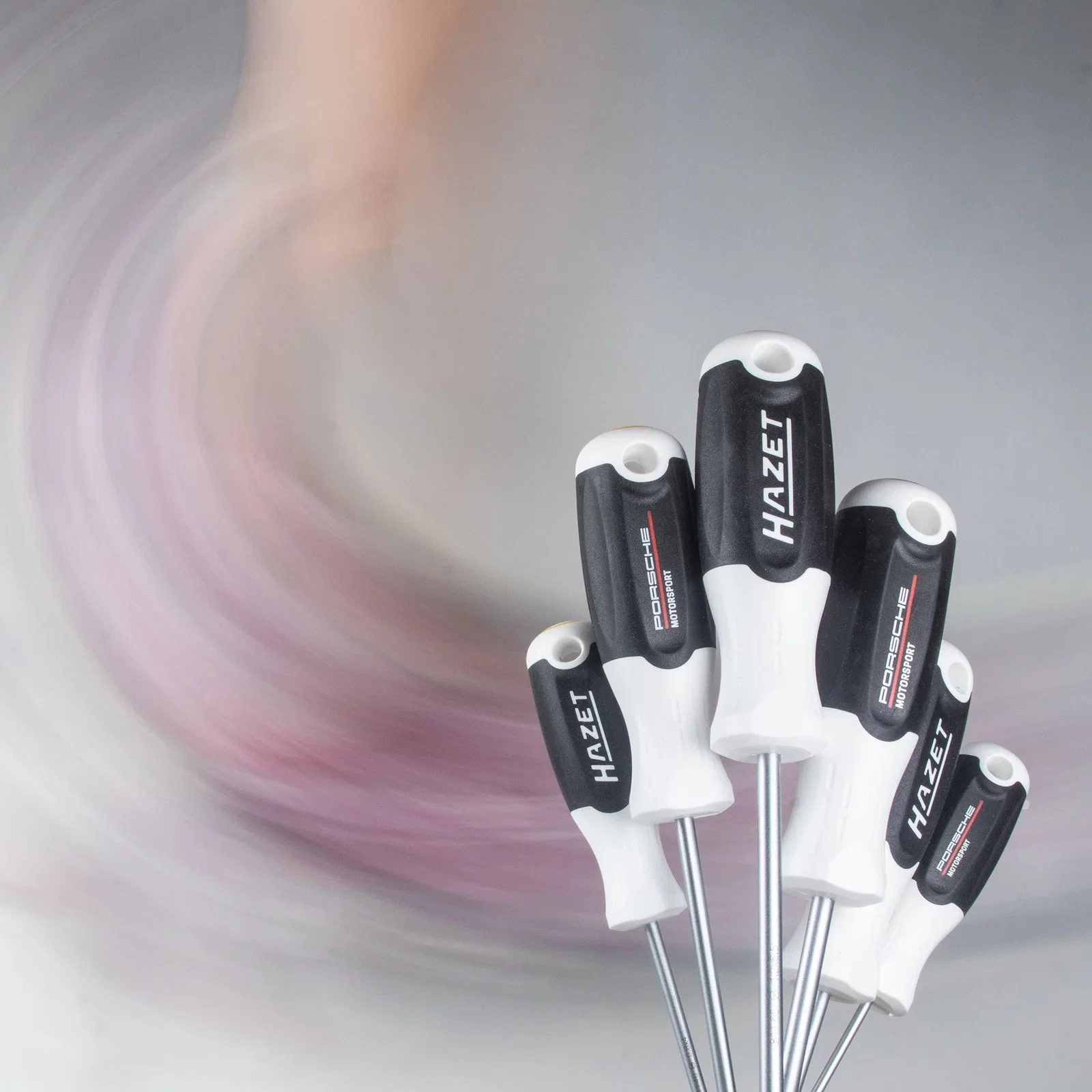 Image of Hazet 811/6-PD Porsche Motorsport Screwdriver Set, 6 Pieces