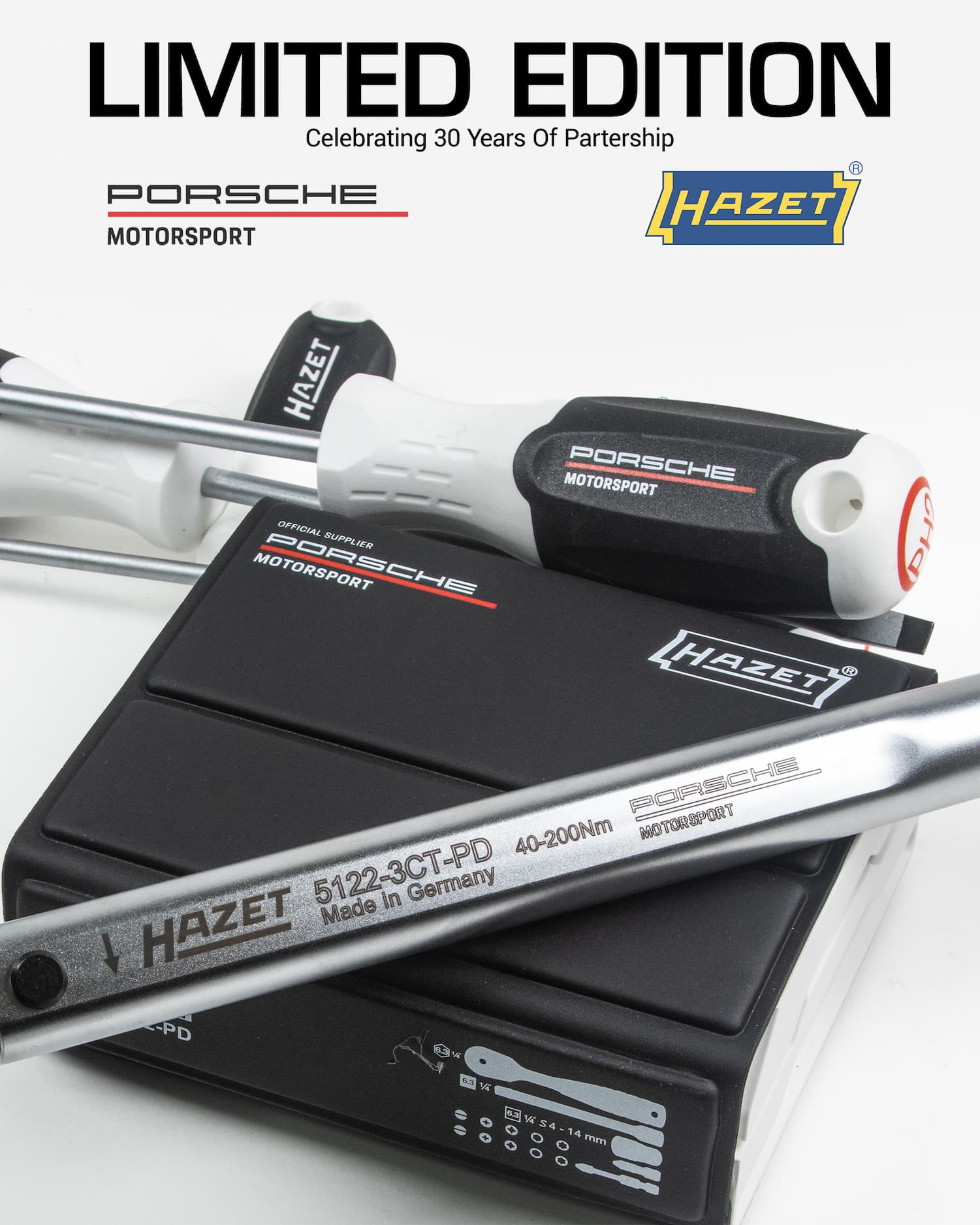 Limited Edition Tools from Hazet and Porsche Motorsports