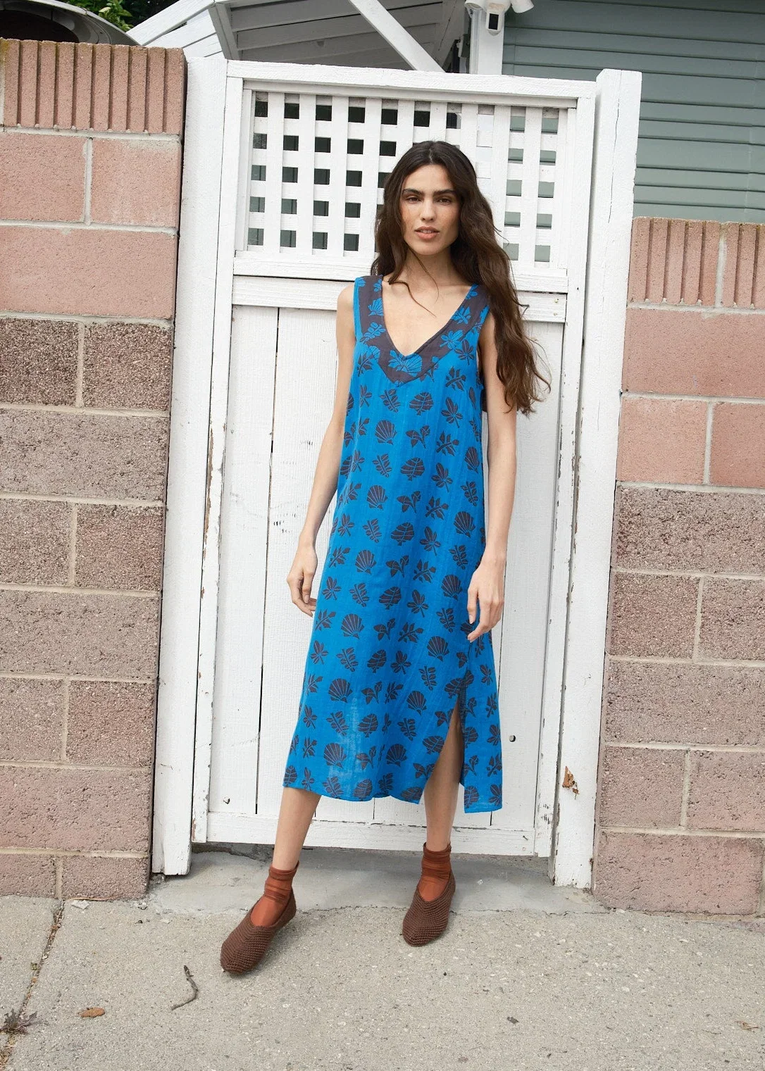 Image of beth dress | spring 26 | azure