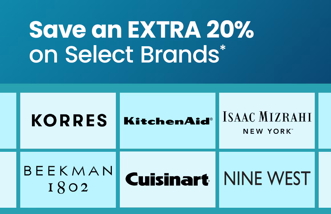 CORP 20% off Select Brands