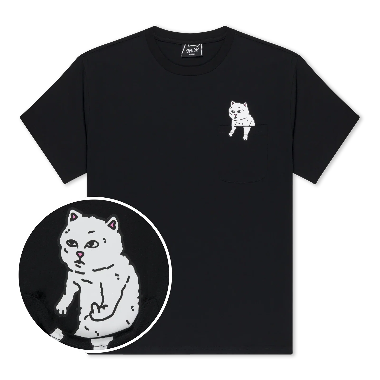 Image of For Sale Pocket Tee (Black)