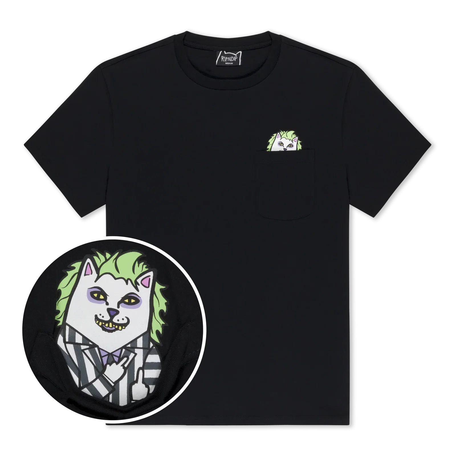 Image of Bug Drank Nerm Pocket Tee (Black)
