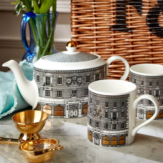 New! Rory Dobner Gold Building Mug