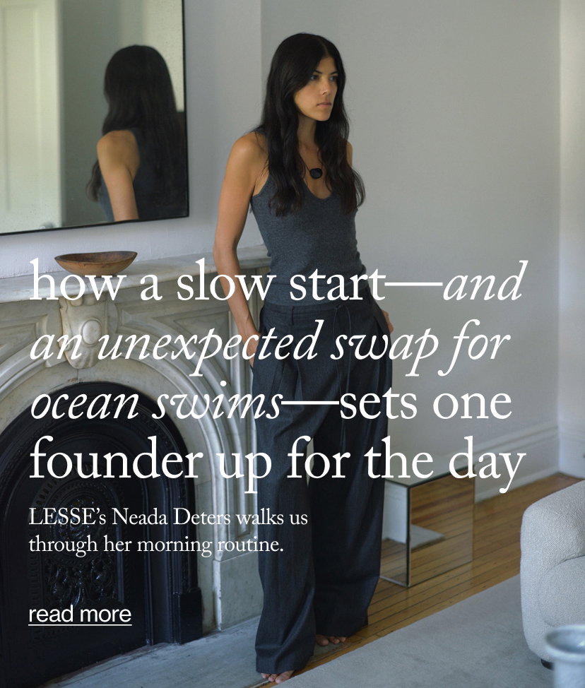 How a Slow Start—and an Unexpected Swap for Ocean Swims—Sets one Founder Up for the Day