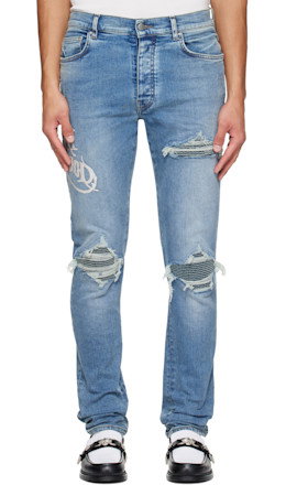Indigo 'Amiri Hollywood' MX1 Jeans