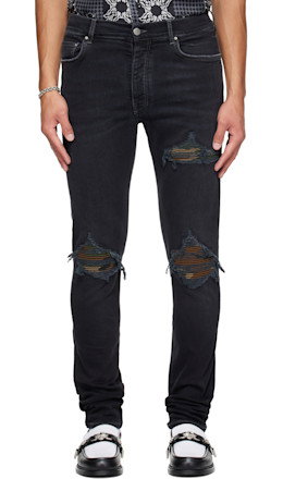 Black Camo MX1 Jeans