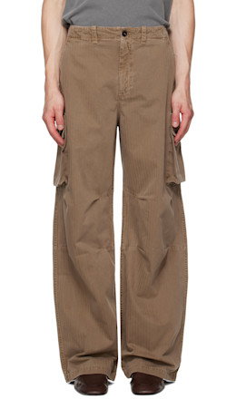 Beige Mount Cargo Pants