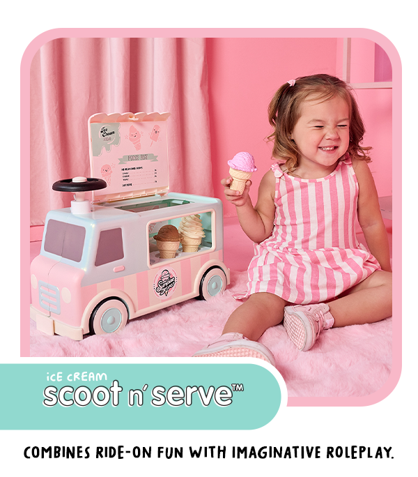 Ice Cream Scoot n' Serve