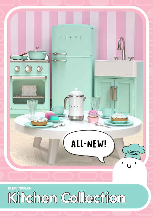 ALL-NEW Retro-Modern Kitchen Collection