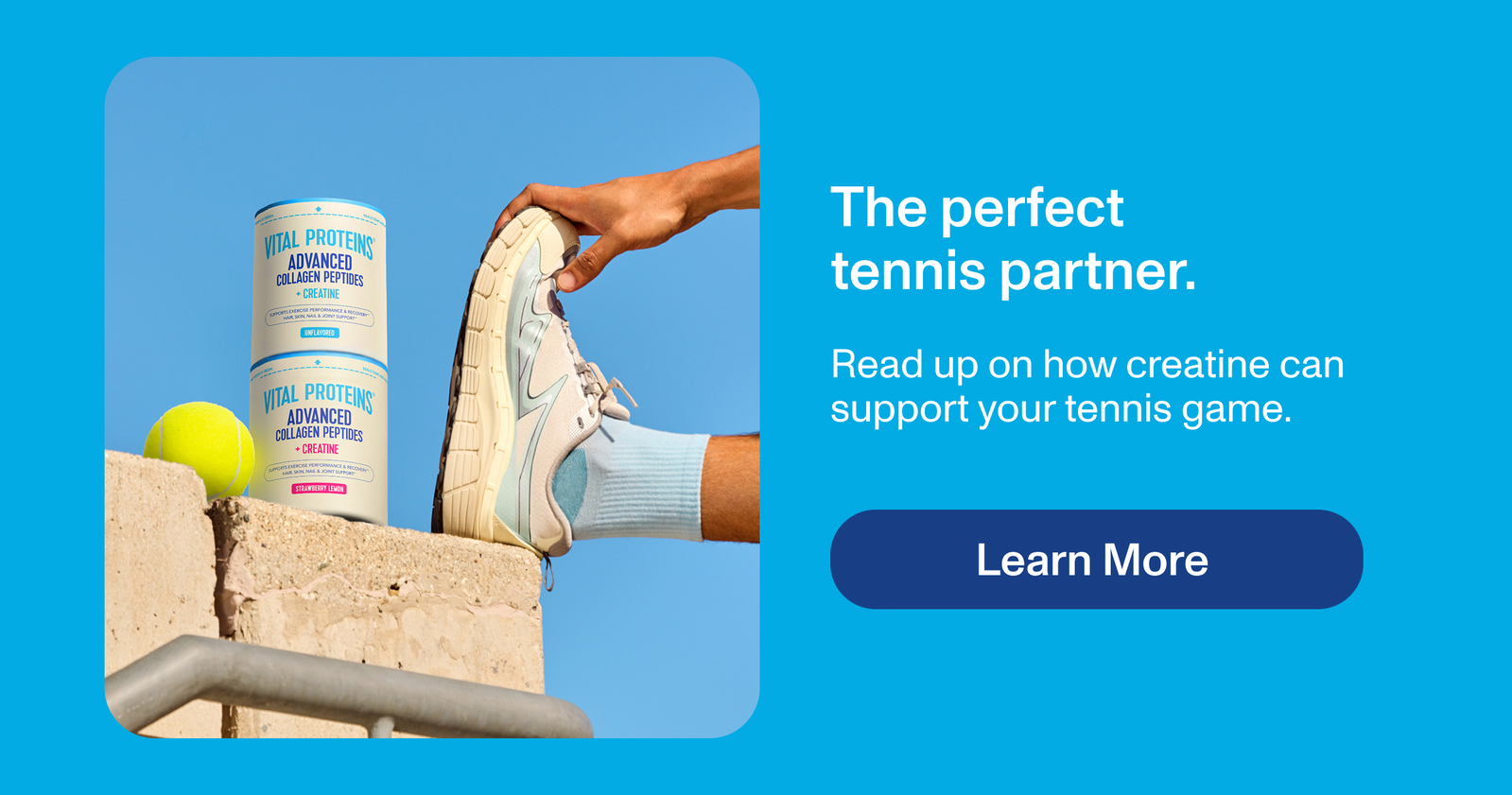 The perfect  tennis partner.