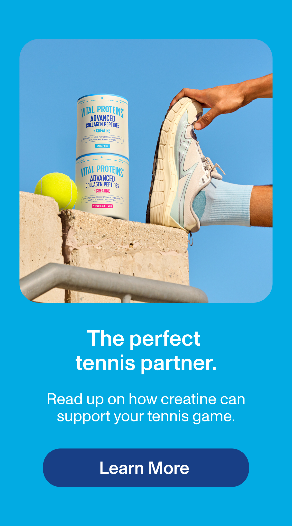 The perfect tennis partner.