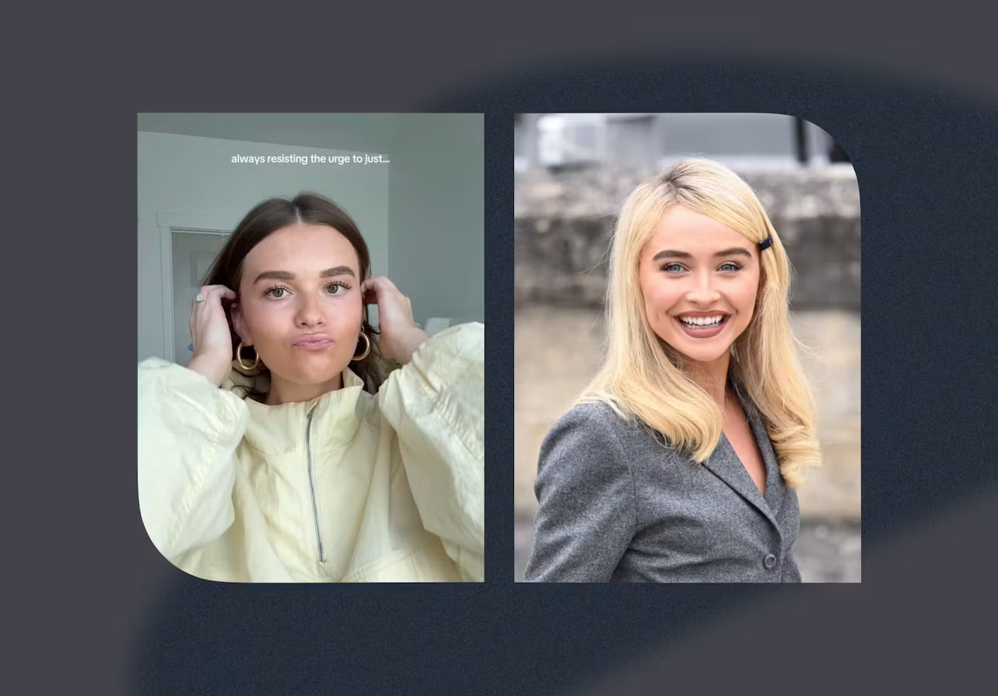 Ear tucker hairstyles that keep your hair out of your face.
