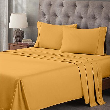Image of SUPERIOR® Egyptian Cotton Durable Soft 400tc Deep Pocket Sheet Set
