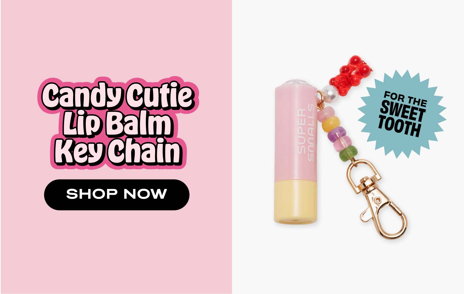 Candy Cutie Lip Balm Key Chain