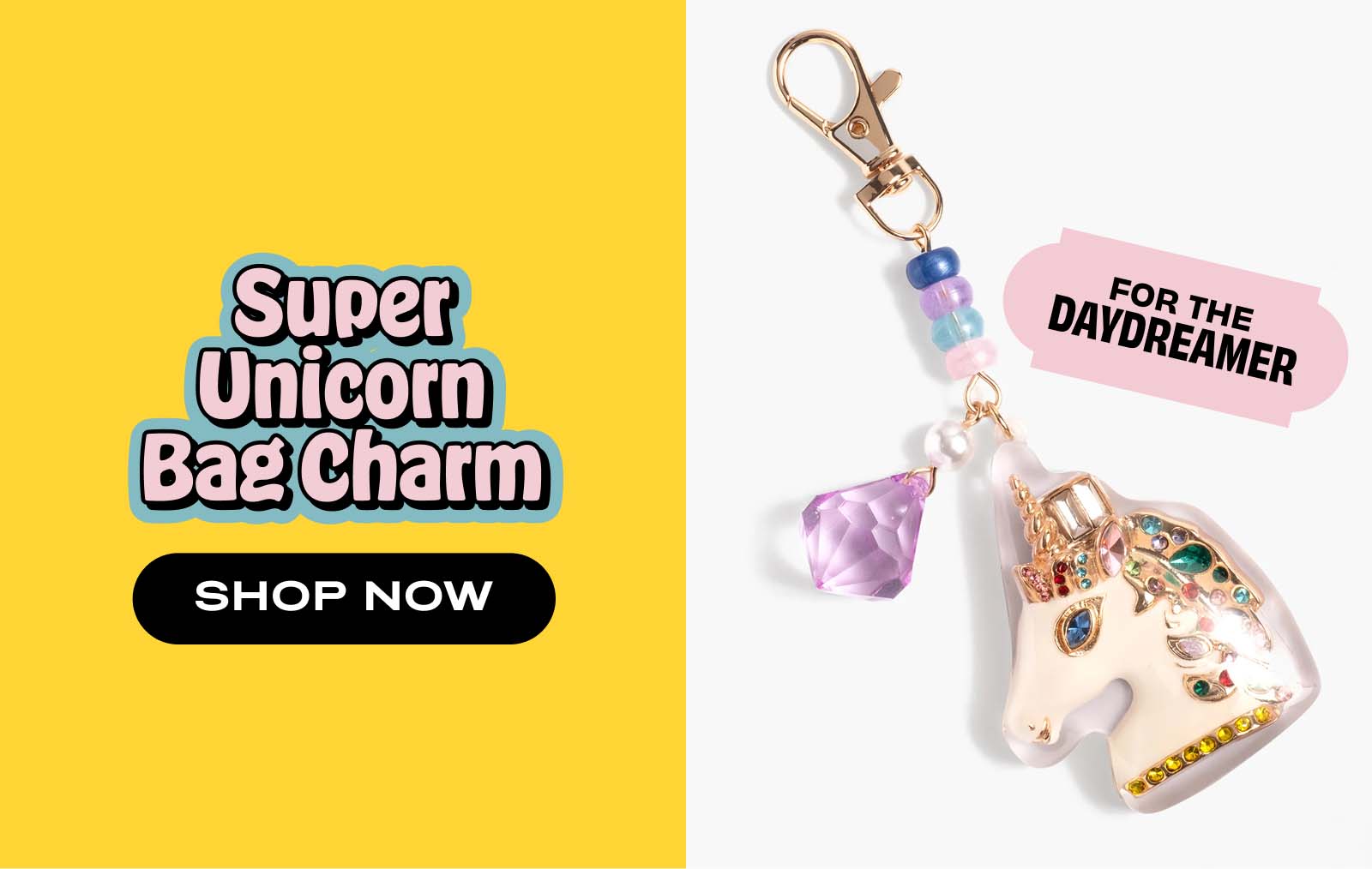 Super Unicorn Bag Charm