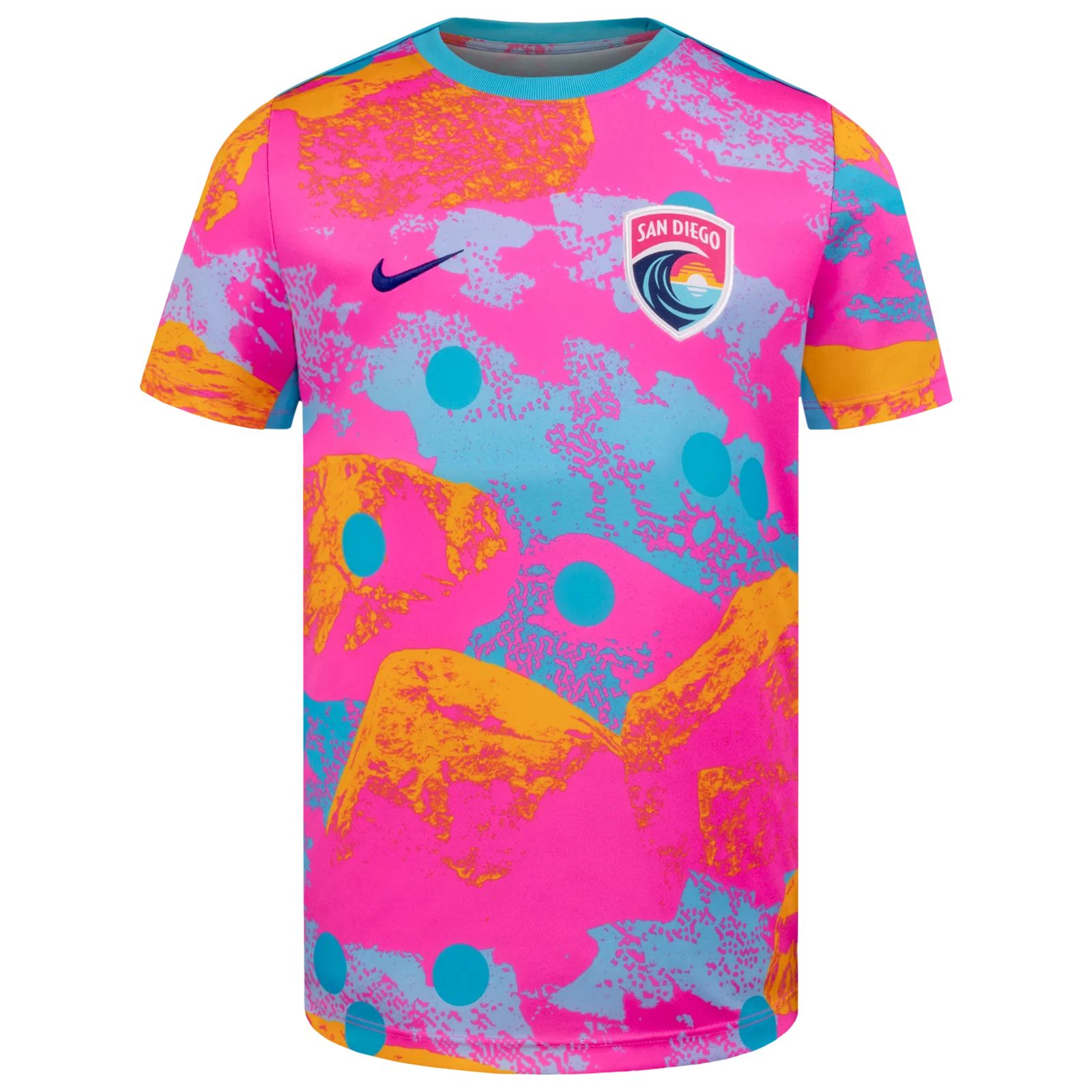 Image of Youth San Diego Wave FC Nike 2026 Pre-Match Top