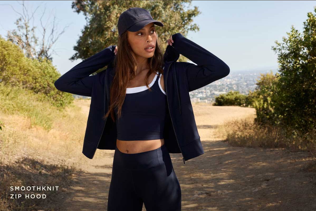 SmoothKnit Zip Hood