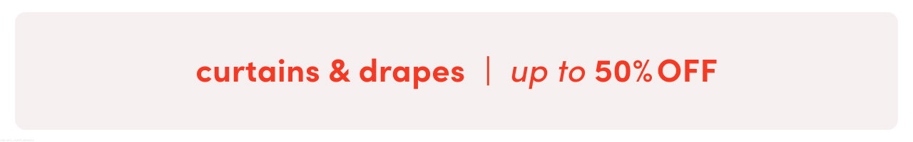 curtain & drape sale