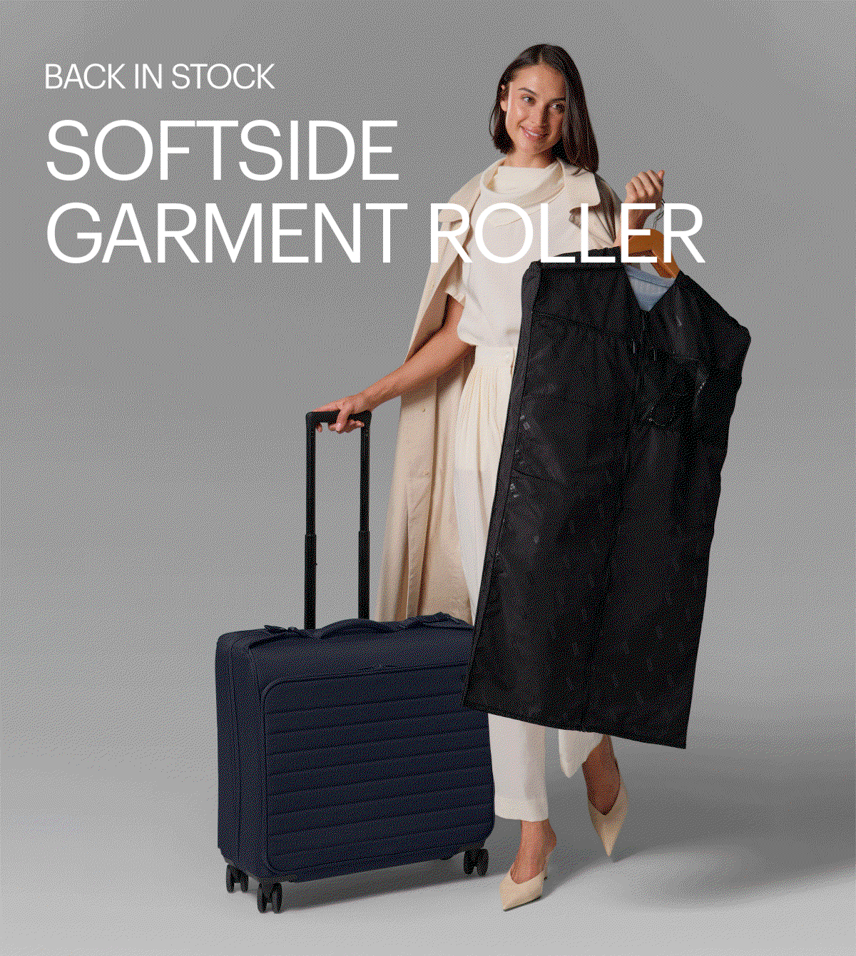 BACK IN STOCK | SOFTSIDE GARMENT ROLLER