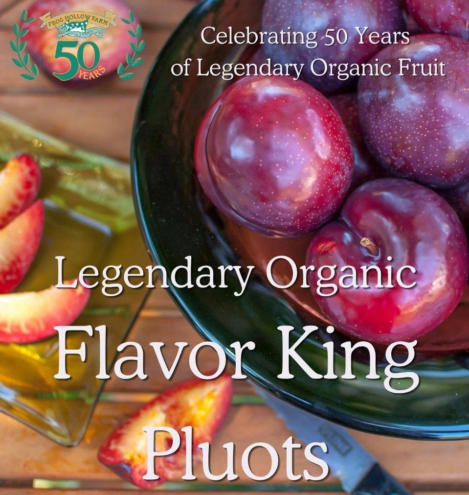 Organic Flavor King Pluots