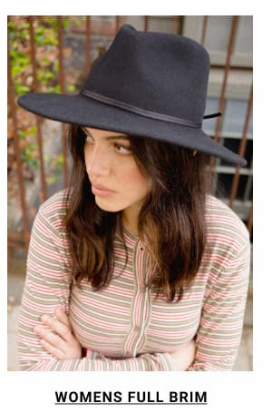WOMENS FULL BRIM