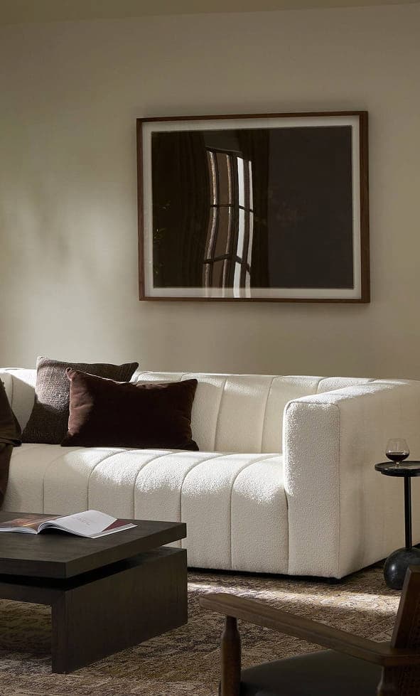 Langham Snow Sofa