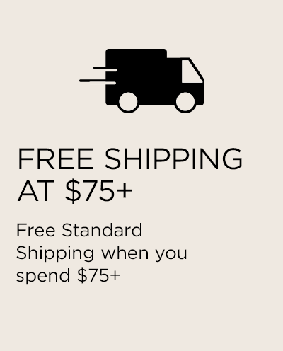 Free shipping at $75+