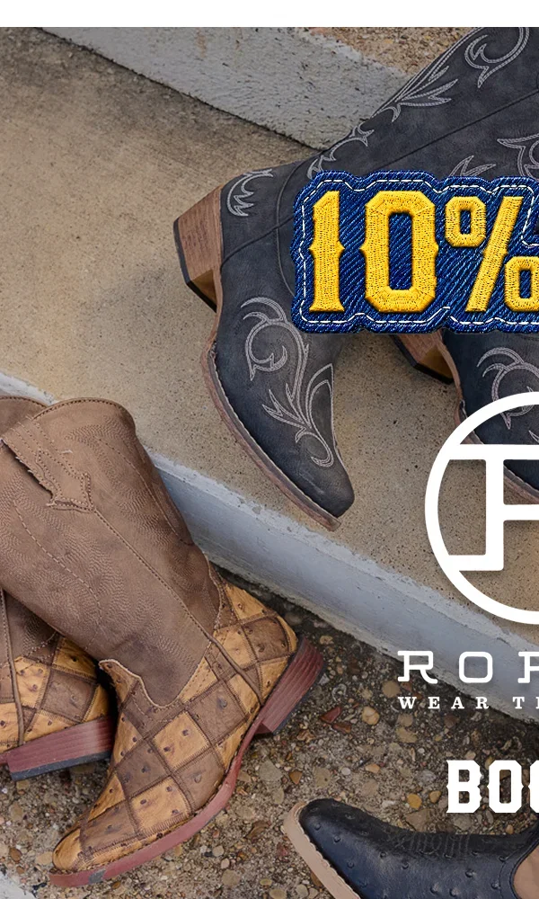 10% off roper boots | SHOP MENS