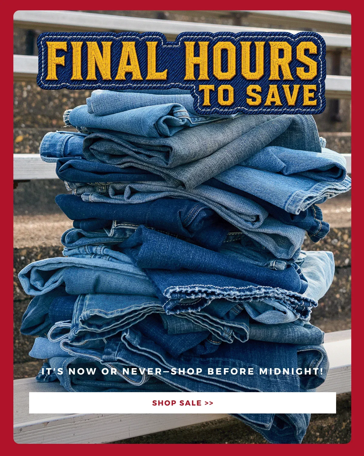 FINAL HOURS TO SAVE! SHOP THE BACK TO SCHOOL SALE BEFORE MIDNIGHT >>