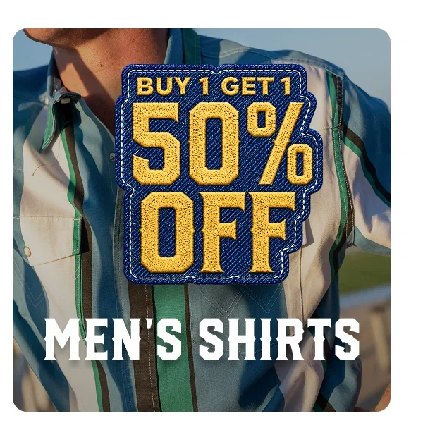 BUY 1 GET 1 50% OFF MENS SHIRTS