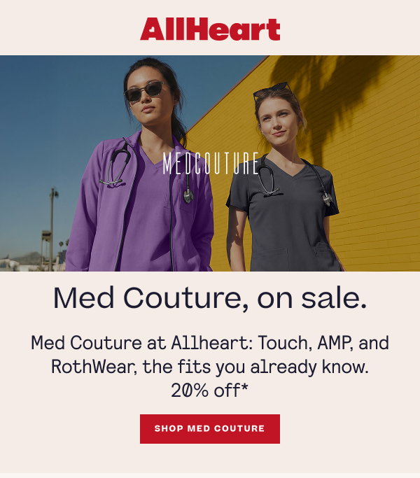 SHOP MEDCOUTURE | 20% OFF