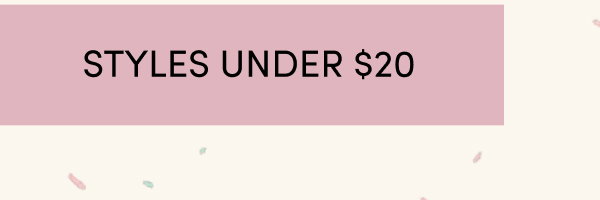 Shop Sale Under $20