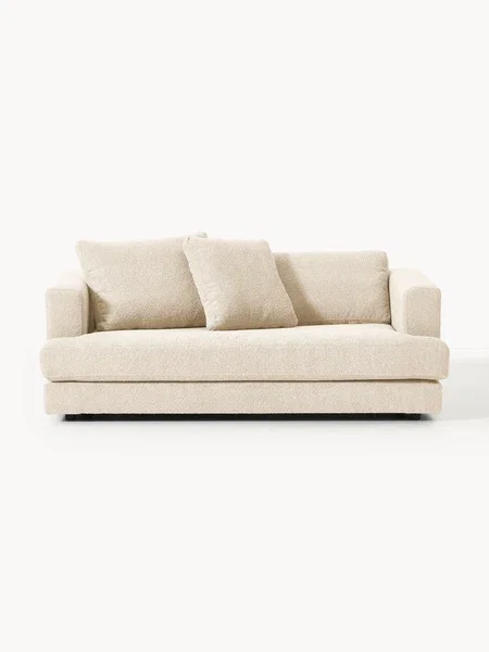 Sofá en tejido bouclé Tribeca (2 plazas)