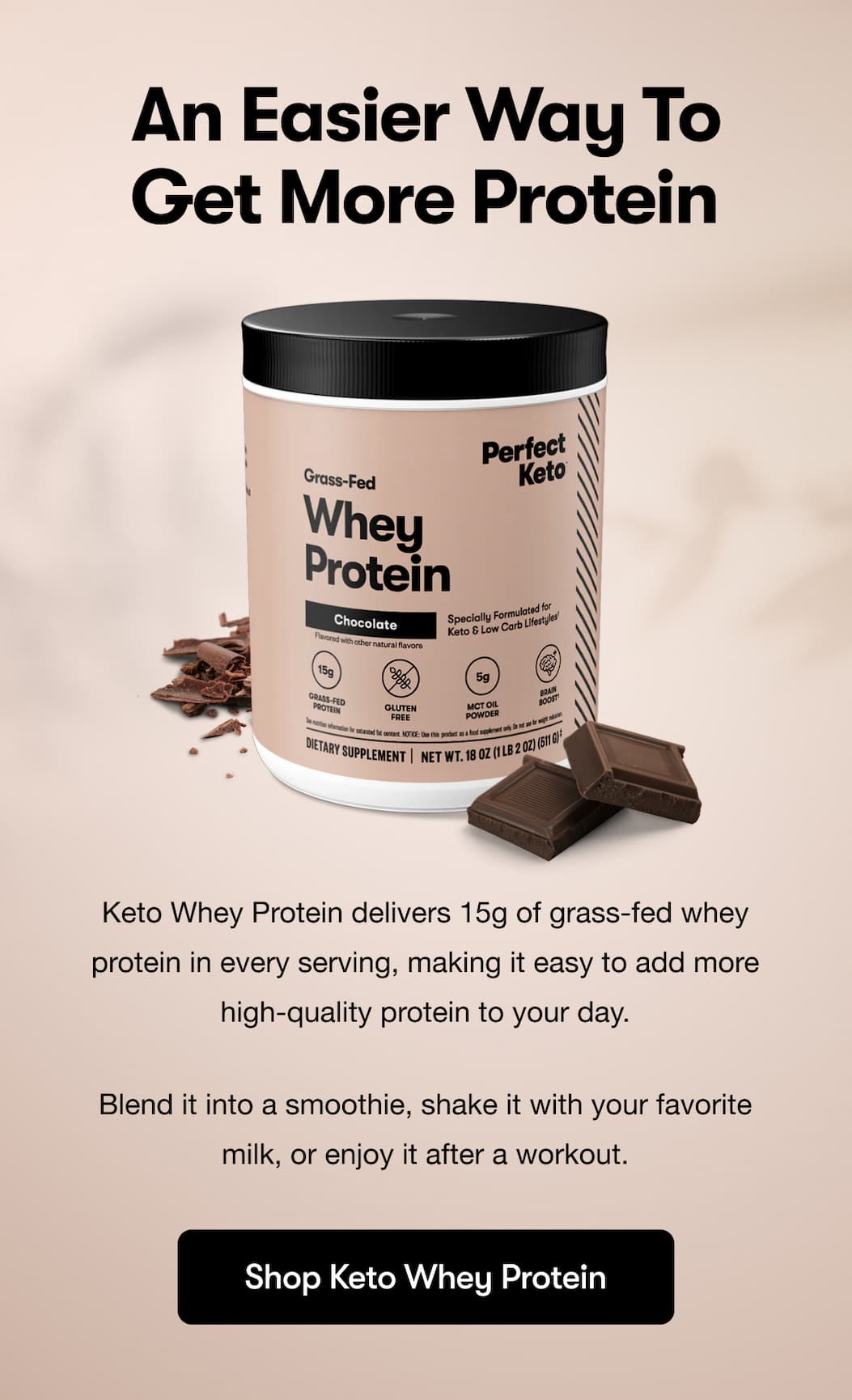 An easier way to get more protein.