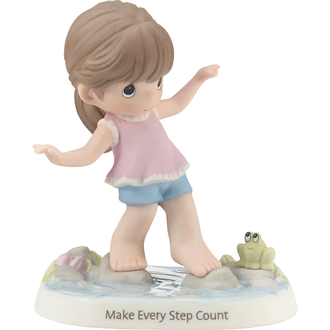 Image of Make Every Step Count Brunette Figurine