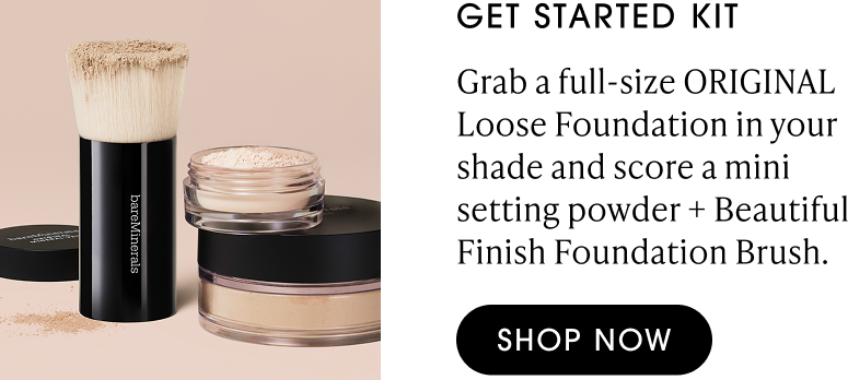 The Original Get Started® Kit 3-Piece Mineral Makeup Set