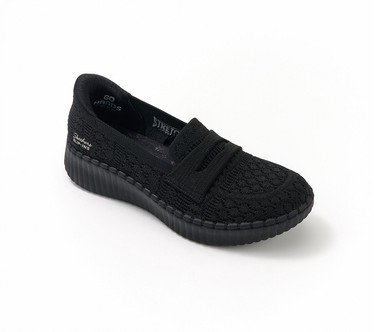 Skechers Slip-ins Wilshire Blvd Crochet Knit Penny Loafers
