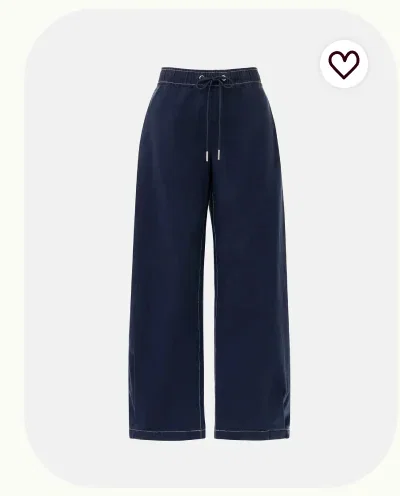 Drawstring Barrel Pants