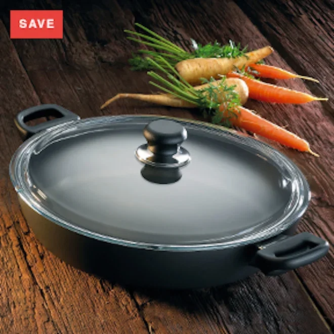 Scanpan Classic Chef Pan with Lid, 32cm