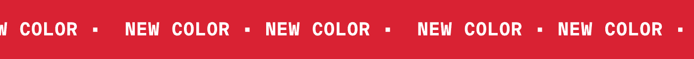 NEW COLOR | NEW COLOR | NEW COLOR
