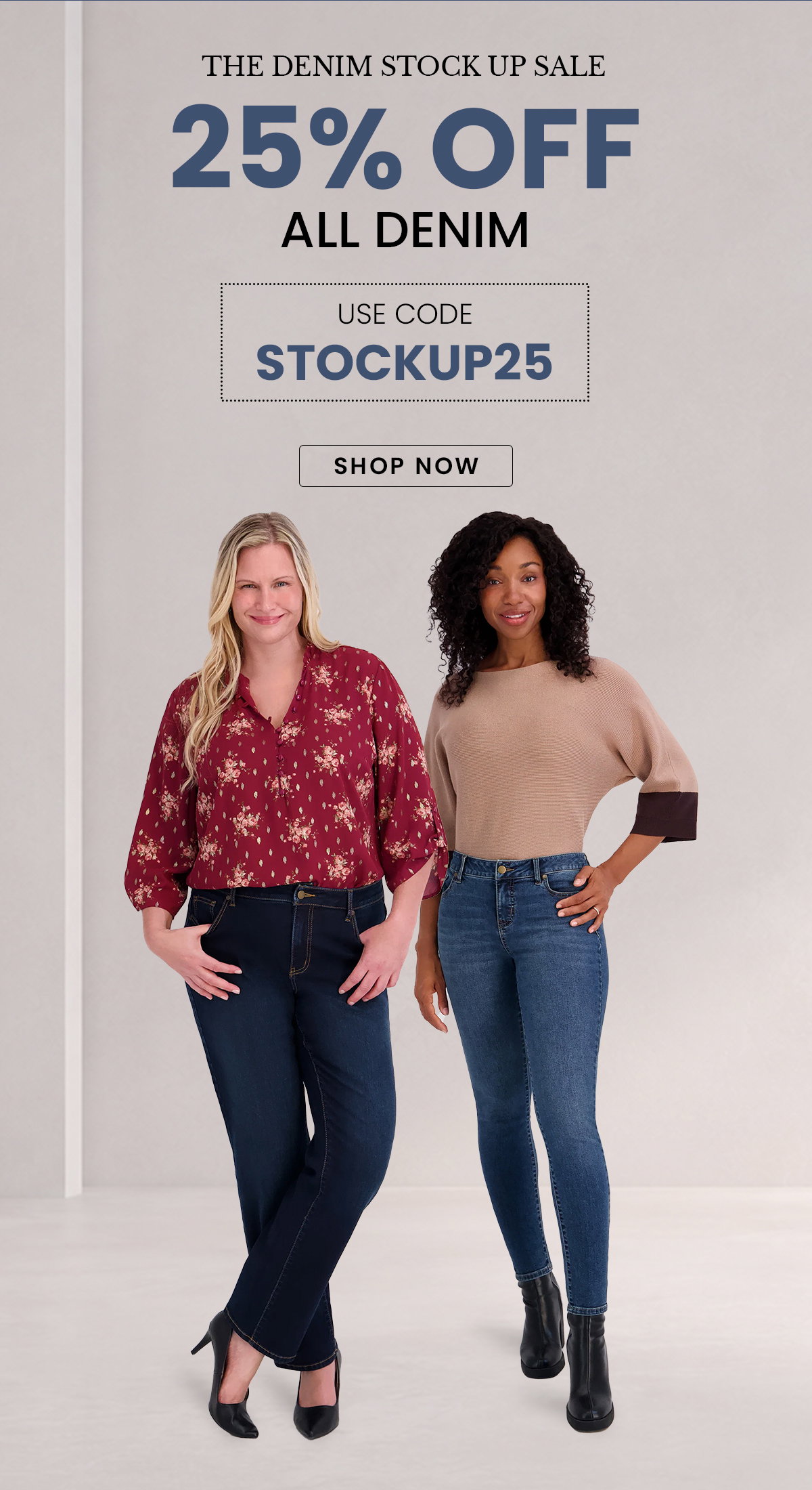 Denim Stock Up Sale
